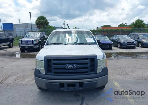 2012 Ford F-150 Xl из США, поврежденный, VIN 1FTMF1CM2CKD53322